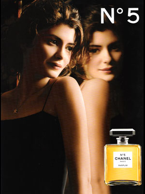 Audrey Tautou, Chanel No. 5 fragrance