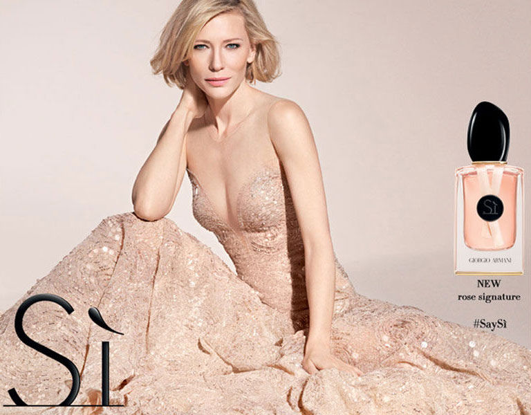 dominere Papua Ny Guinea tone Cate Blanchett Giorgio Armani Si Rose Signature Perfume Celebrity  SCENTsation