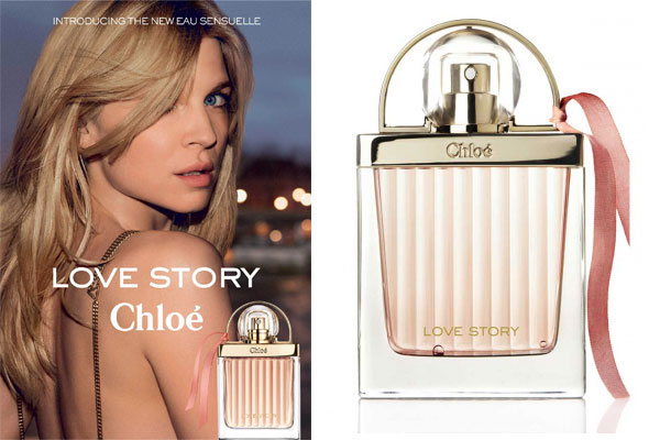 Chloe Love Story Eau Sensuelle Perfume, Clemence Poesy