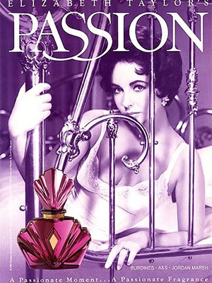 Elizabeth Taylor Passion Perfume Advert