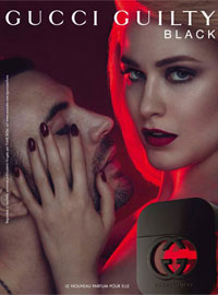 Evan Rachel Wood, Gucci Guilty Black Perfume