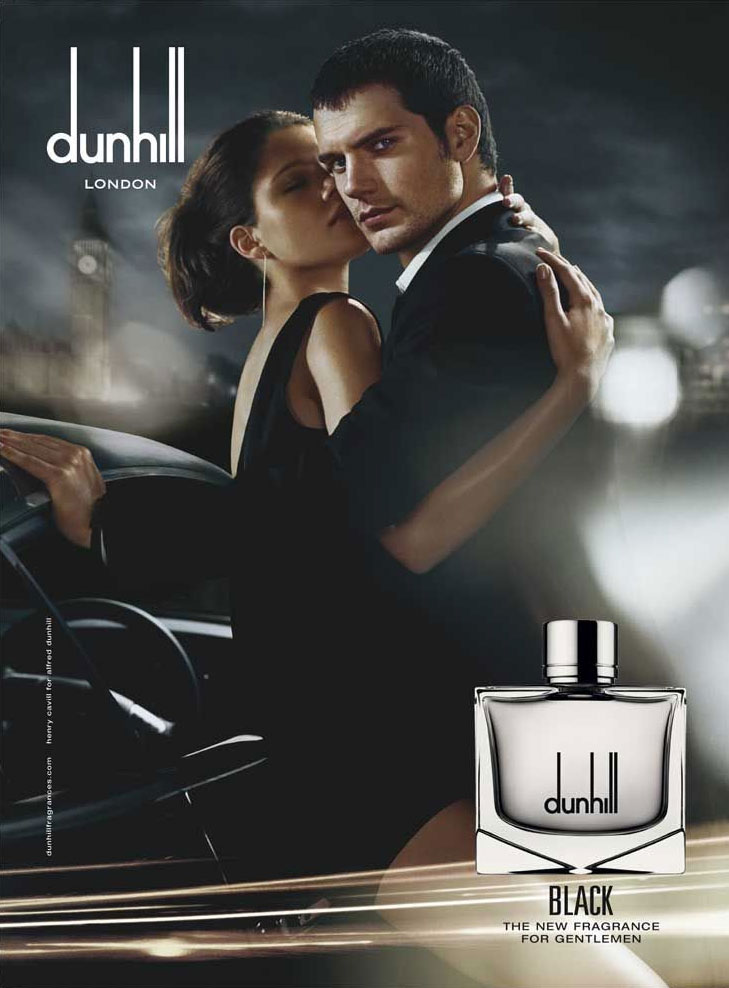 Henry Cavill Dunhill Black Celebrity Fragrance
