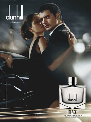 Henry Cavill Dunhill Black fragrance celebrity scents