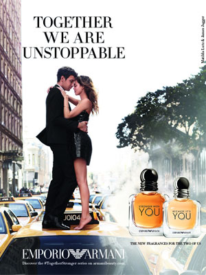 James Jagger Armani Stronger with You Fragrance