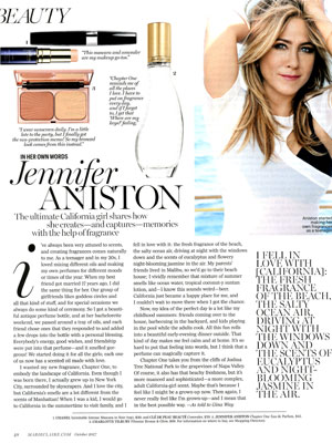 Jennifer Aniston Chapter One Editorial Marie Claire