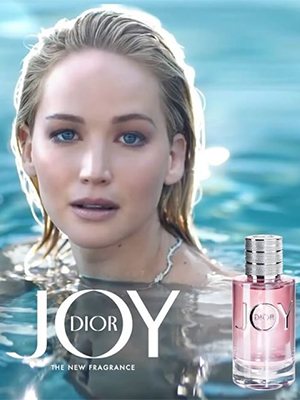 Jennifer Lawrence Dior Joy Perfume