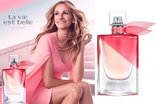 Lancome La Vie Est Belle En Rose Perfume, Julia Roberts
