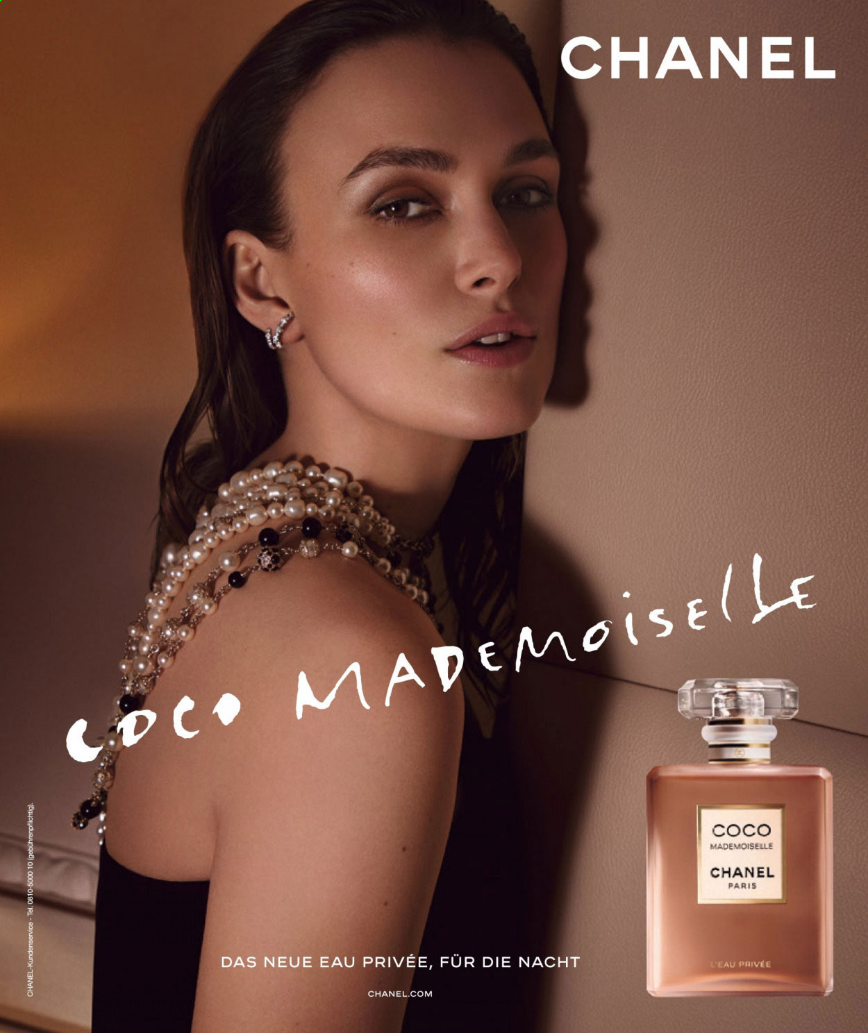 Keira Knightley Chanel Coco Mademoiselle L'Eau Privee Perfume Celebrity  SCENTsation