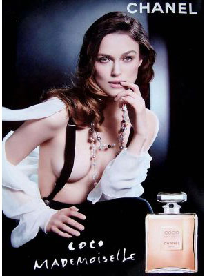 Chanel Coco Mademoiselle Perfume Ad Keira Knightley