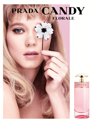 Lea Seydoux, Prada Candy Florale Perfume