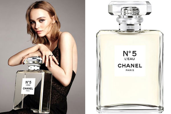 Lily-Rose Depp Chanel No.5 L'Eau Perfume Celebrity SCENTsation