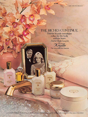 Linda Evans, Forever Krystle Perfume