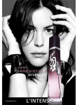 Liv Tyler Givenchy Very Irresistible L'Intense perfumes