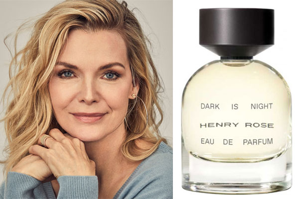 Henry Rose Dark is Night Perfume, Michelle Pfeiffer