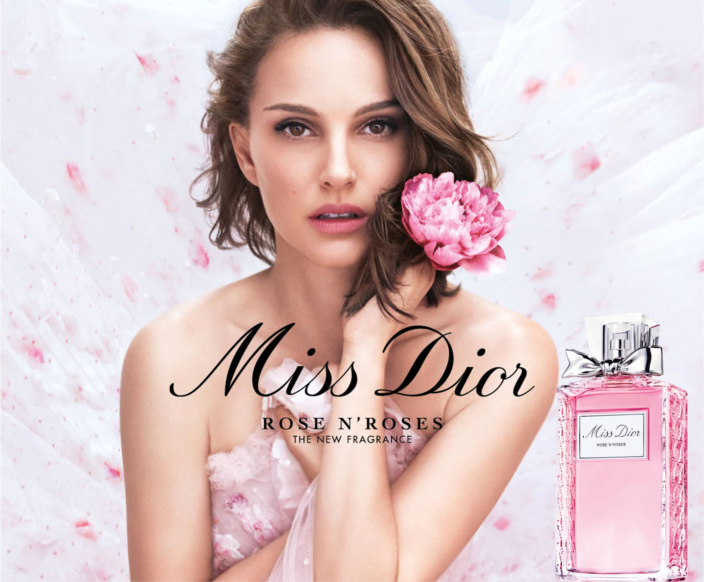 Natalie Portman Miss Dior Rose N' Roses 2020 Ad