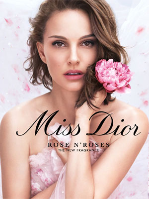 NATALIE PORTMAN Dior Rose N' Roses