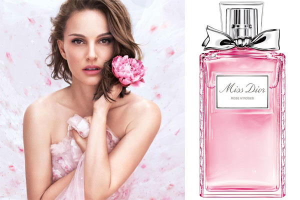 Miss Dior Rose N' Roses Perfume, Natalie Portman