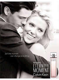 Scarlett Johansson, Eternity Moment Perfume