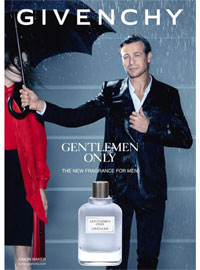 Simon Baker Givenchy Gentlemen Only celebrity scentsation