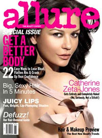 Allure Magazine May 2010 Catherine Zeta Jones