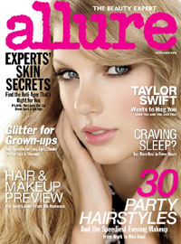 Allure Magazine Dec 2010 Taylor Swift