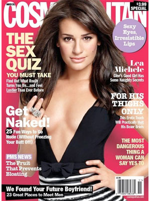 Cosmopolitan Magazine, Mar 2011, Lea Michele