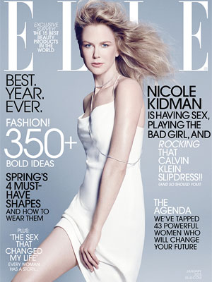 Nicole Kidman Elle Magazine January 2015