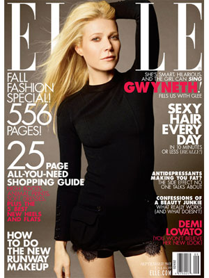 Elle Magazine, September 2011, Gwyneth Paltrow