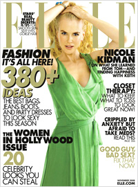Elle Magazine Nov 2008 Nicole Kidman