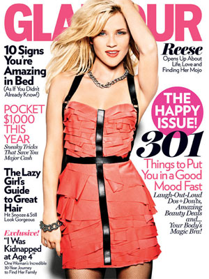 Glamour Magazine, Jan 2011, Reese Witherspoon
