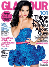 Glamour Magazine Feb 2010 Katy Perry
