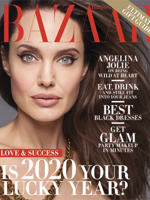 Angelina Jolie Harper's Bazaar January 2020