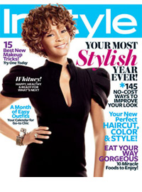 InStyle Magazine Jan 2010 Whitney Houston