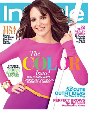 InStyle Magazine, April 2011, Tina Fey