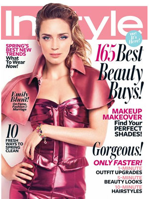InStyle May 2013 Emily Blunt