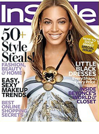 InStyle Magazine Nov 2008 Beyonce Knowles
