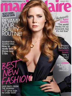 Marie Claire, January 2011 - Amy Adams