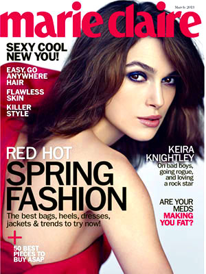 Marie Claire March 2013 Keira Knightley
