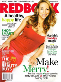 Redbook Magazine Dec 2008 Mariah Carey