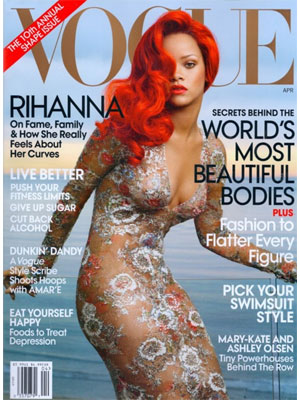 Vogue Magazine, April 2011, Rihanna