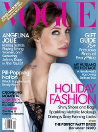 Vogue Magazine Dec 2010 Angelina Jolie