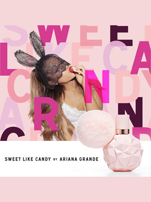 Ariana Grande Sweet Like Candy Celebrity Ads