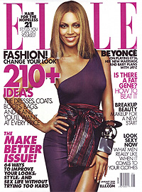 Elle Magazine - Beyonce Knowles, cover