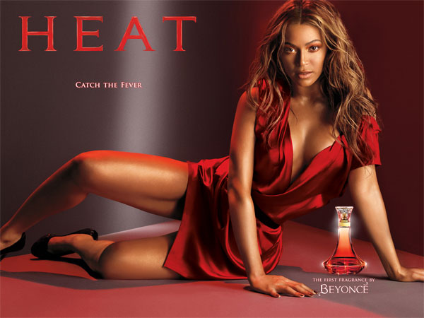 Beyonce Heat Perfume Celebrity Ads