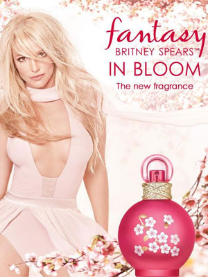 Britney Spear Fantasy In Bloom Perfume Celebrity Perfume Ads