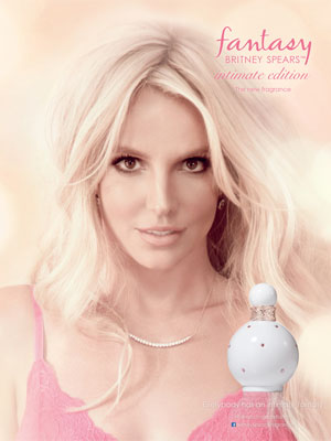Britney Spears Fantasy Intimate Edition Celebrity Ads
