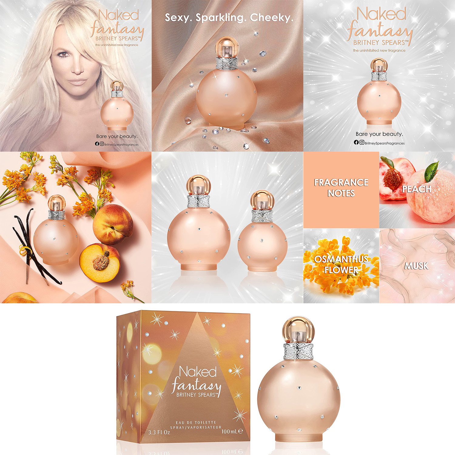 Britney Spears Naked Fantasy Celebrity Perfume
