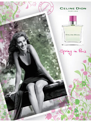 Spring in Paris Perfume, Celine Dion