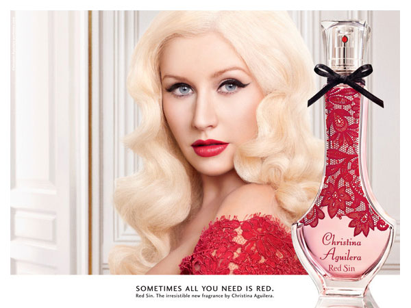 Christina Aguilera Red Sin Ad