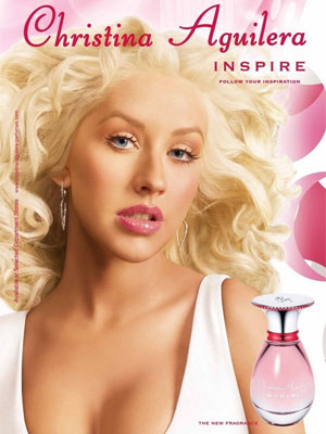 Christina Aguilera Inspire Fragrance Ad
